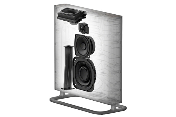 Skeleton view of inside of Sony HT-A9M2 Bravia Theater Quad Speaker