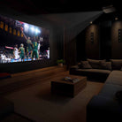 Epson Pro Cinema LS9000 Laser Projector - Black - lifestyle view of projector in media room