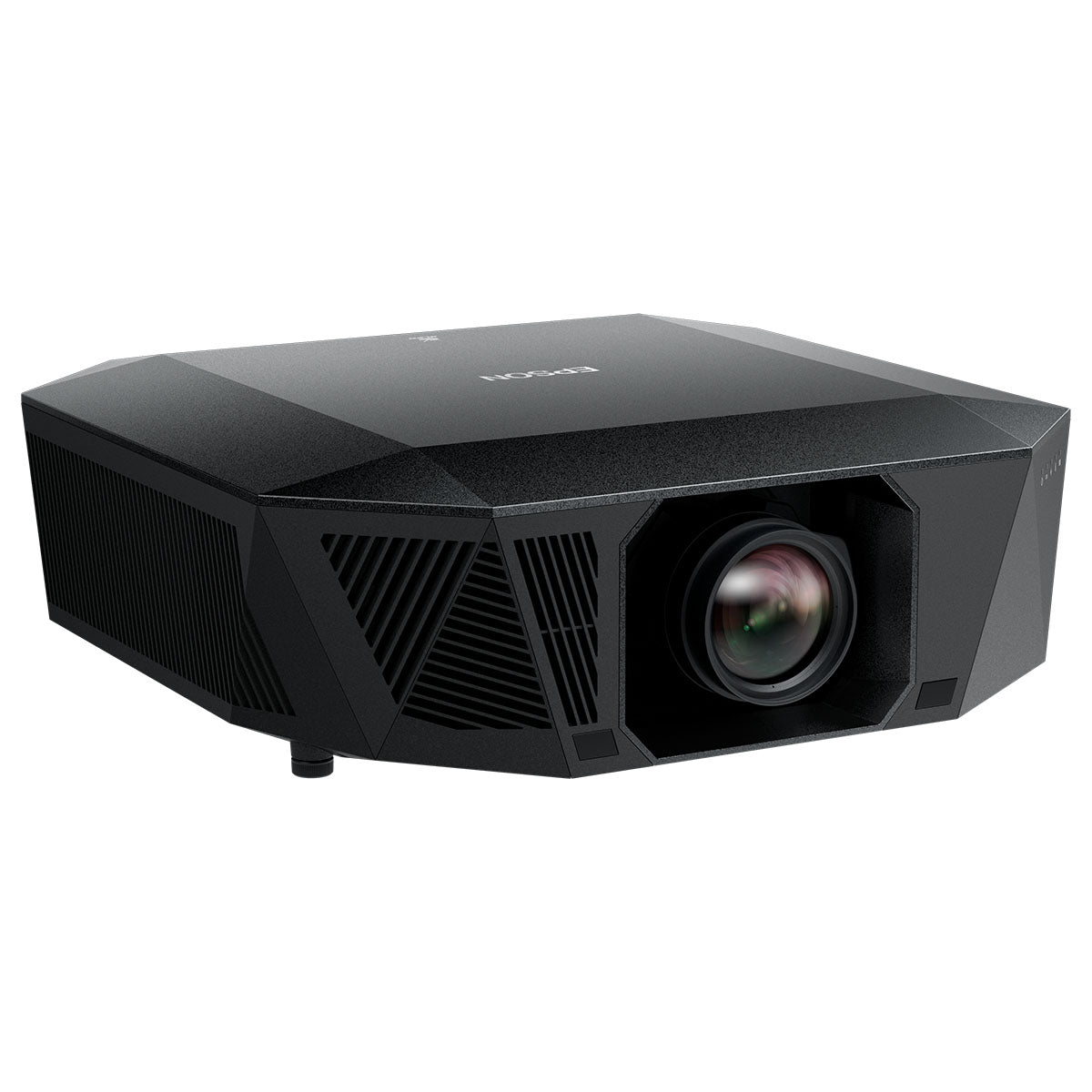 Epson QL3000 4K HDR High-Lumen 3LCD Laser Projector - Black front view angled right (lens not included)