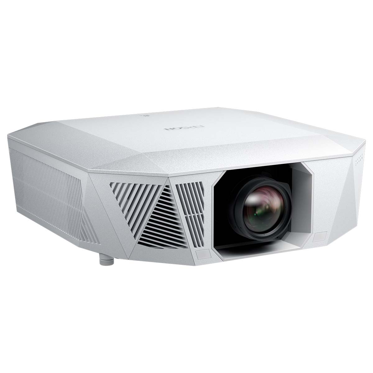 Epson QL3000 4K HDR High-Lumen 3LCD Laser Projector - White front view angled right (lens not included)