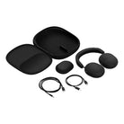 Sonos Ace Bluetooth Headphones w/ Active Noise Cancellation black with travel case and accessories