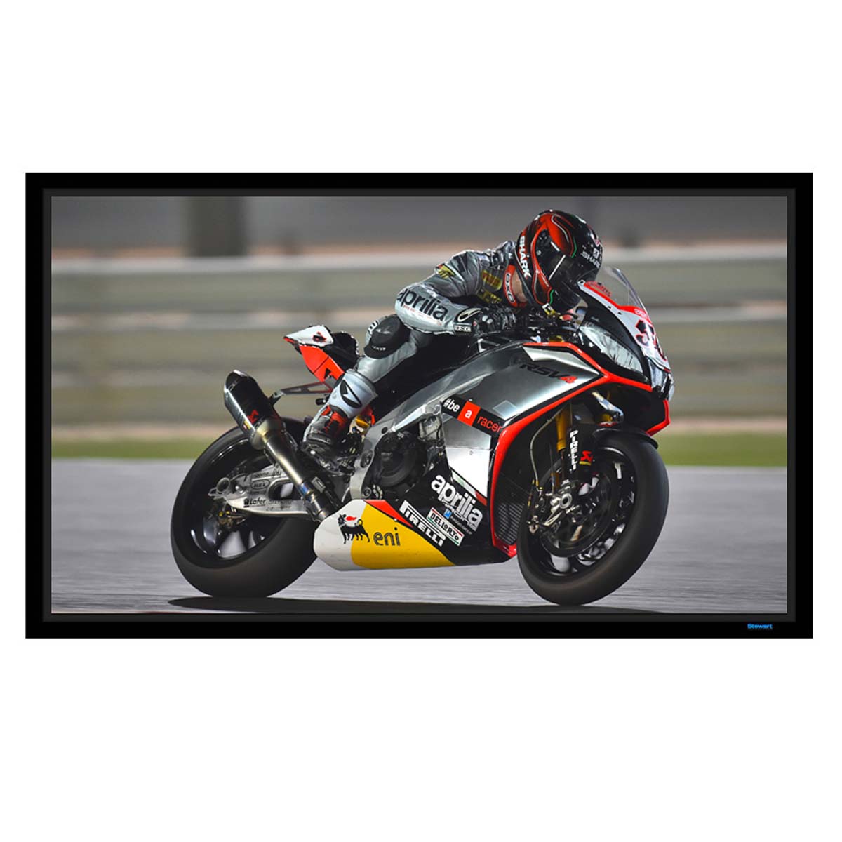 Stewart Filmscreen WallScreen Deluxe Home Theater Projector Screen front view