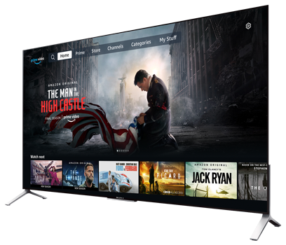 Prime Video Interface on a TV